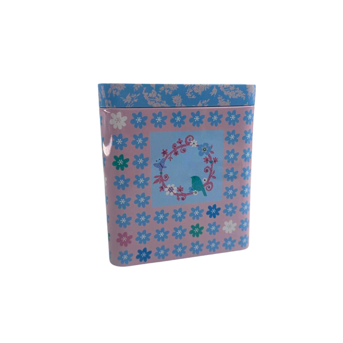 Teedose Blumen, 250 ml