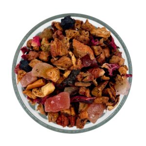 Früchtetee Pflaumenstrudel
