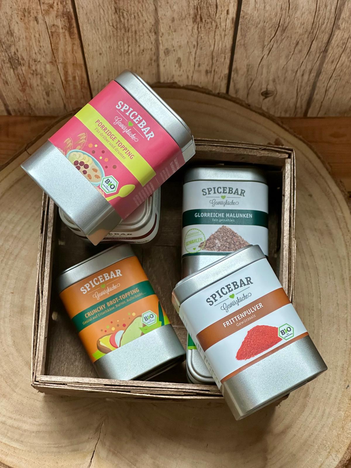 1x BIO Spicebar Gewürz (55-130g) - Mystery Gewürzroulette - verschiedene Sorten (nicht frei wählbar)